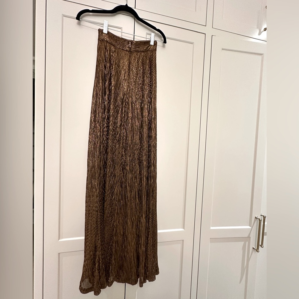 NWOT Nookie Alchemy skirt Rust High-Slits - Picture 4 of 12
